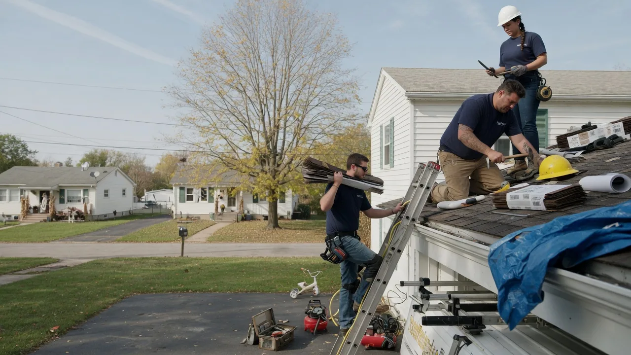 Local Roofing Contractors in Biggsville, IL near me